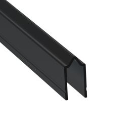 10mm Black Tongue Extrusion Mates With EG 0521 2 4M Groove Extrusion