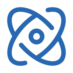 &iacute;cone de dados azul