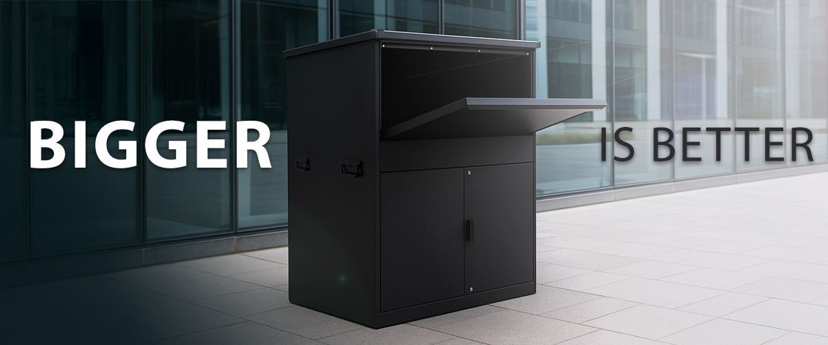 The Largest Parcel Box on the Market – Meet the PBXL Extra Large Parcel Drop Box