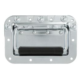 Medium Zinc Recessed Handle with Rivet Protection