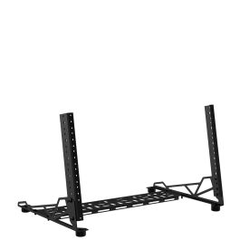 6U Adjustable Open Desktop Rack / 10/32 Rails | Penn Elcom