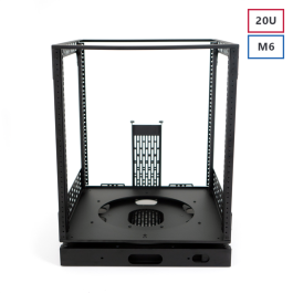 Système De Rails De Rangement De Douilles Portable Precision Defined | 80  Attaches (20 de 0,6 cm ; 30 de 0,9 cm ; 30 de 1,3 cm) Rotation à 360°, Noir