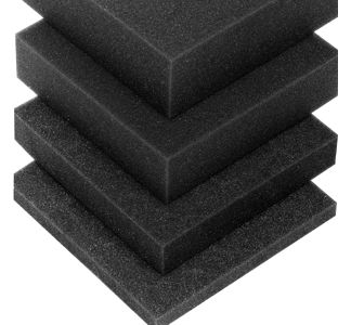 Foam - Black 1244mm x 1193mm x 10mm