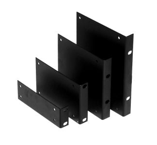 2U Black Rack Mounting Bracket