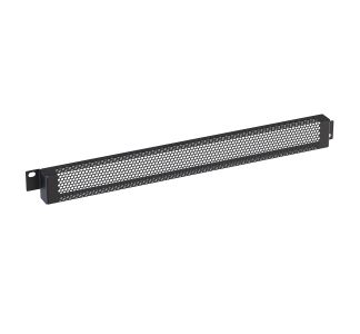 1U Vented Perforated Steel Security Rack Panel