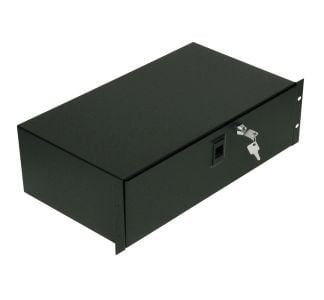 3U Lockable Rack Box with Hinged Door