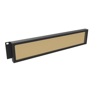 2U Security Rack Panels with Smoked Window