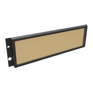 3U Security Rack Panels with Smoked Window