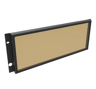 4U Security Rack Panels with Smoked Window