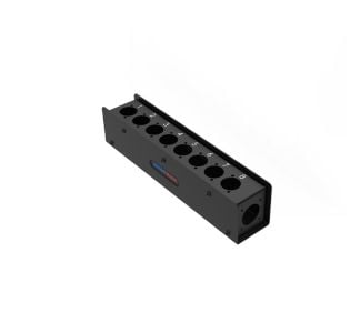 8 Channel Stage Box punched for Neutrik D-series connectors