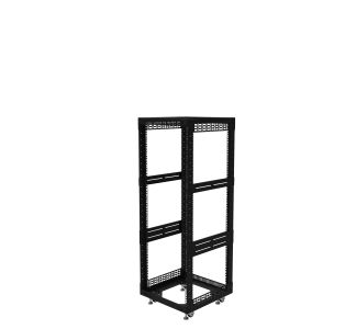 28U Open Tower System with M6 Rails – 510mm Deep