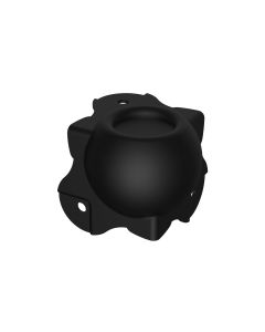 Large Black Female Stackable Ball Corner with 30mm Offset and 0.5mm Radius