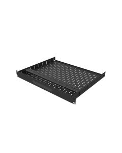 1U Vented Rack Shelf & Magnetic Faceplate For 1 x XFINITY XG1V4 HD DVR