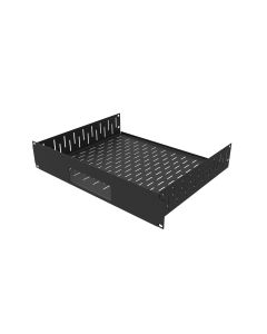 2U Vented Rack Shelf & Magnetic Faceplate For 1 x MERIDIAN 218