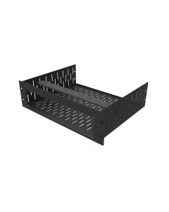 3U Vented Rack Shelf & Magnetic Faceplate For 1 X DELL OPTIPLEX 5070 SFF