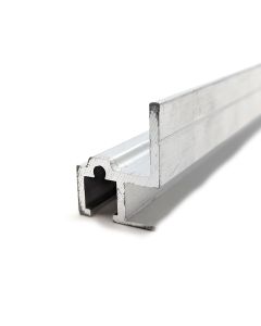 Single Sliding Rack Strip with Gasket Groove - 2m Long