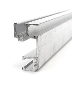 Double Sliding Rack Strip with Gasket Groove - 4m long