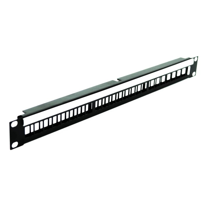 1U Rack Panel Punched for Keystone Modules_R1245 Series