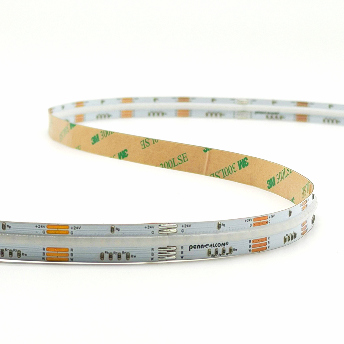 LEDPL-COBRGBW940-18W LED-strip op witte ondergrond