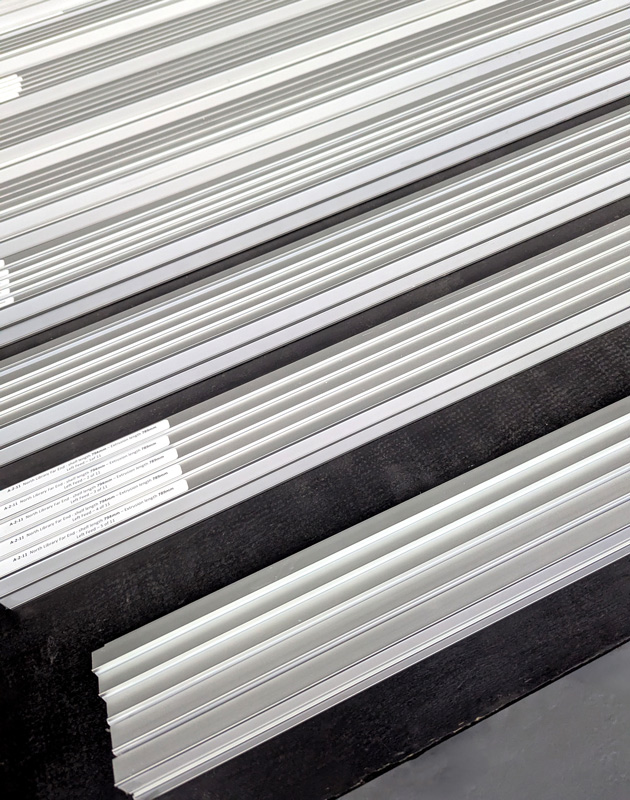 Large group or LED aluminium labelled ready for project