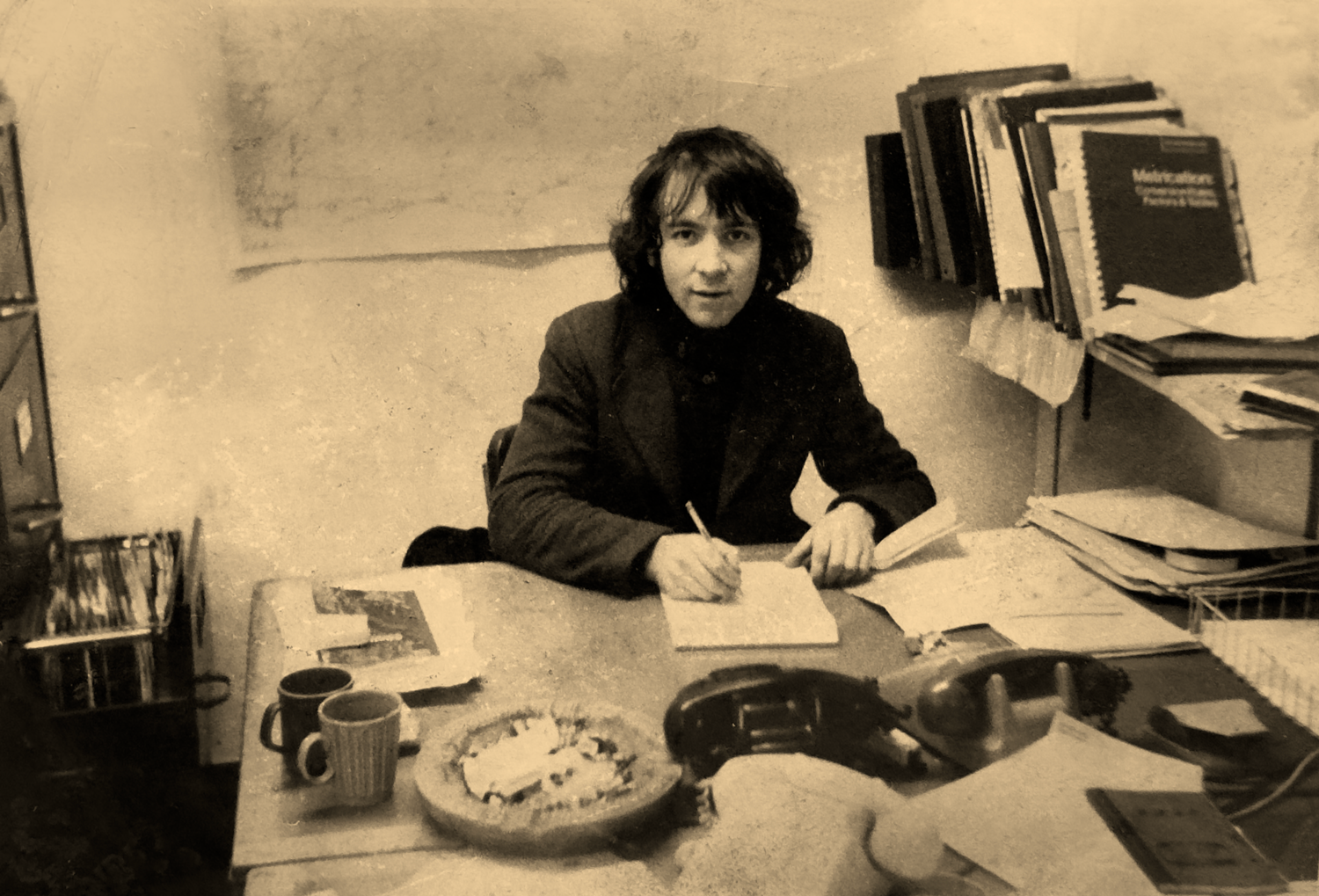 Roger Willems in eerste functie ca. 1977