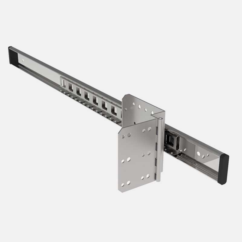 Discover out drawer slides that allow you to ulitise and successfully hide a trap door within a rackmount case